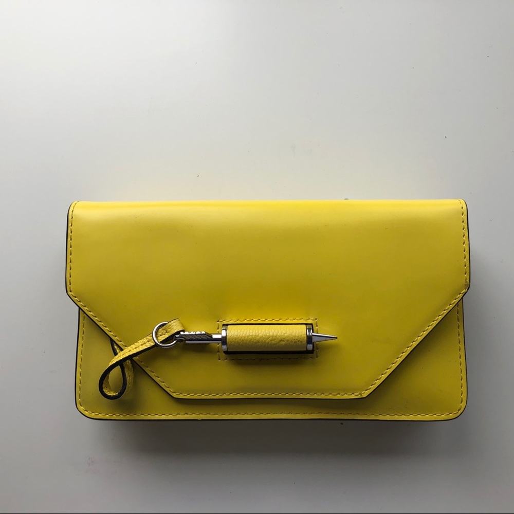Mackage ZoeyS5 Lemon Leather Crossbody Bag
